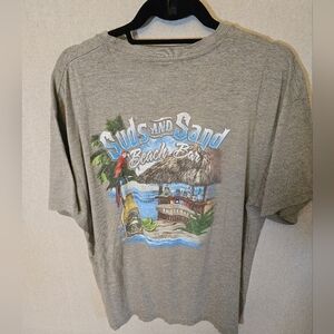 Newport Blue Graphic Suds & Sand BeachTee